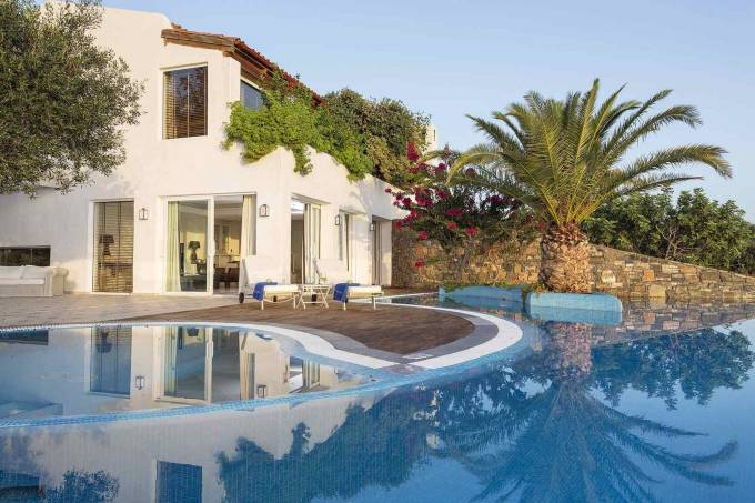 Crete luxury villa Presidential Spa in Elounda