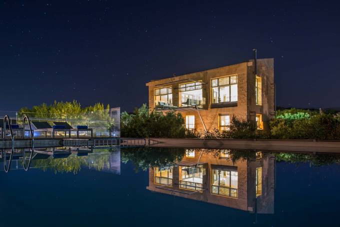 Crete luxury villa Luna in Loutraki